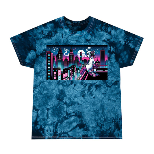 Gr8 Tie-Dye Tee, Crystal